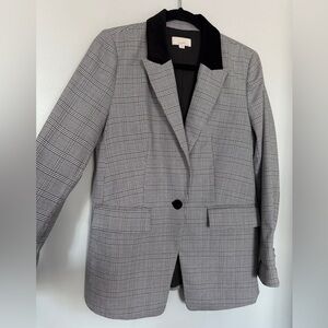 LOFT Plaid Blazer